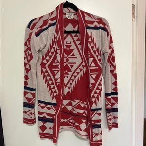 Hippie Rose patterned cardigan